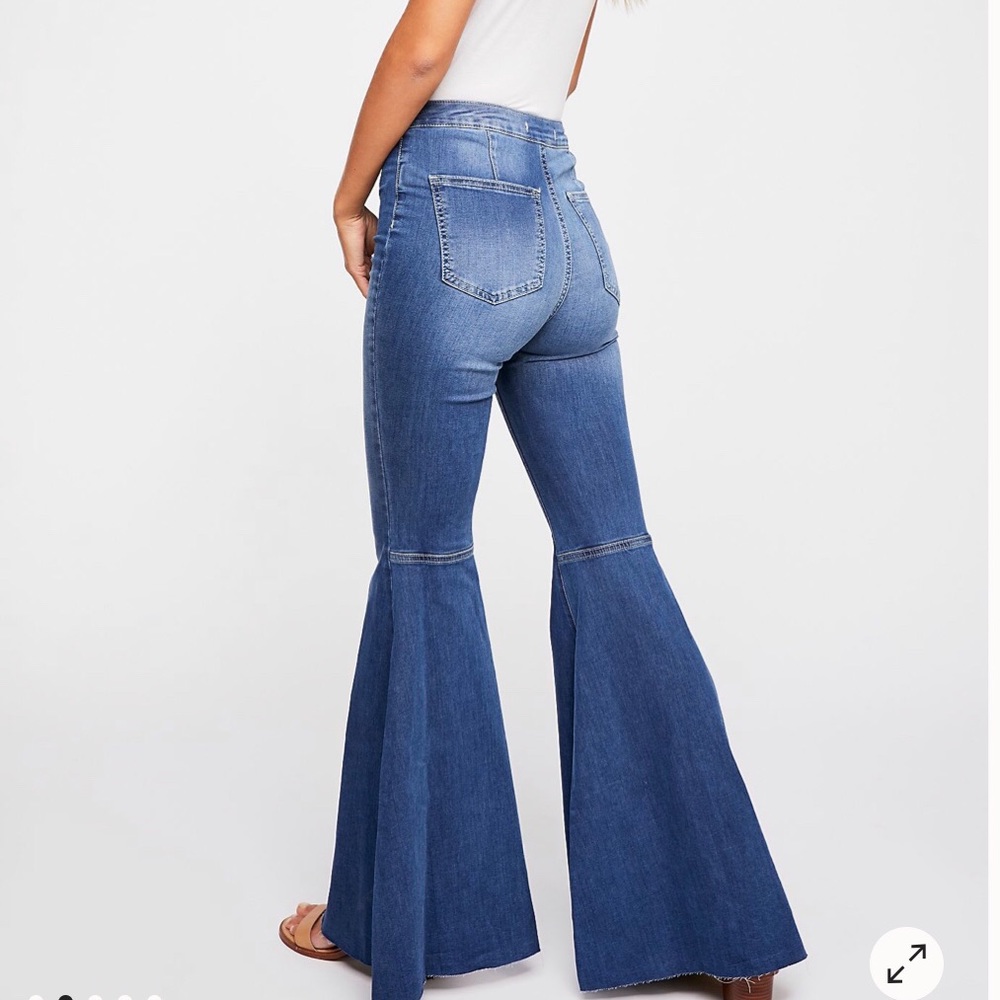Free People Bell Bottom Jeans